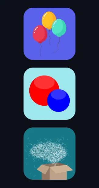 MeMotivate game icons
