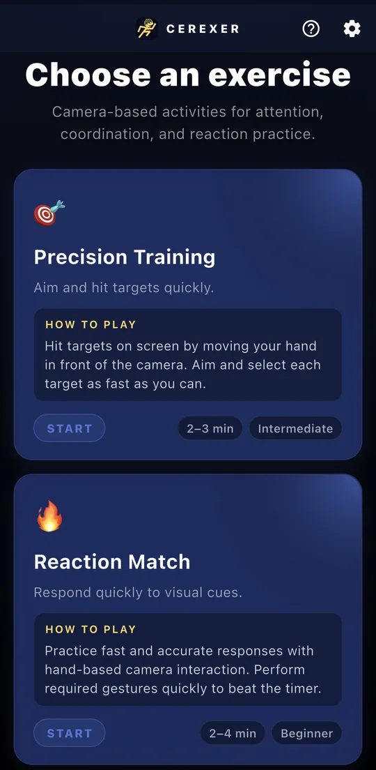 Cerexer screen 1