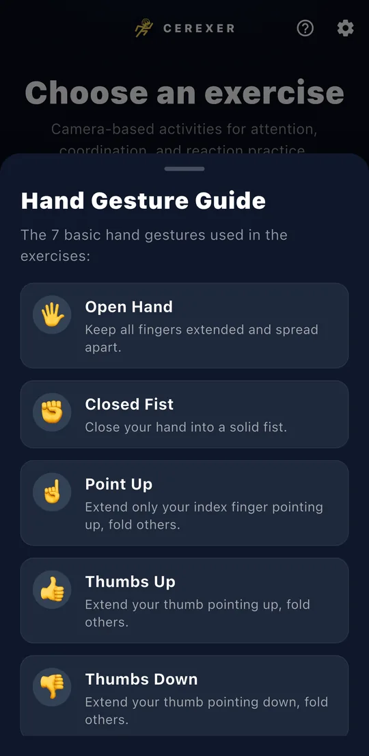 Cerexer screen 4